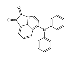 5-(二苯氨基)-1,2-苊二酮 结构式