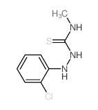 2-(2-氯苯基)-N-甲基肼基硫代甲酰胺 结构式
