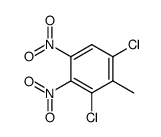 1,3-二氯-2-甲基-4,5-二硝基苯 结构式