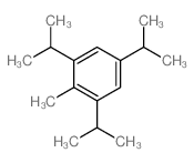 2-甲基-1,3,5-三异丙基苯 结构式
