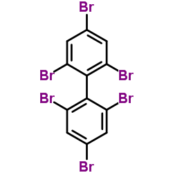 2,2',4,4',6,6'-六溴联苯 结构式