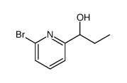 1-(6-溴吡啶-2-基)丙-1-醇 结构式