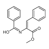 2-Propenoic acid, 2-(benzoylamino)-3-phenyl-, methyl ester, (E)- 结构式