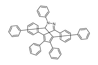 1,3,4,6,7,8,9-七苯基-2,3-二氮杂螺[4.4]壬-1,6,8-三烯 结构式