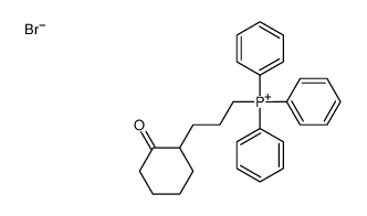 Phosphonium, [3-(2-oxocyclohexyl)propyl]triphenyl-, bromide (1:1) 结构式