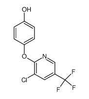 吡氟氯禾灵苯酚 结构式