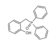 二苯基(2-羟基苯基甲基)膦氧化物 结构式