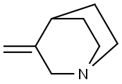 3-亚甲基喹宁环 结构式