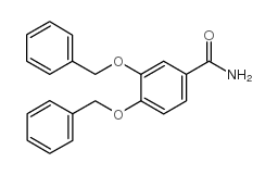 3,4-双(苄氧基)苯甲酰胺 结构式