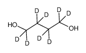 1,4-丁二醇-1,1,2,2,3,3,4,4-d8 结构式