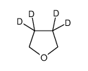 四氢呋喃-3,3,4,4-D4 结构式