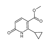 2-环丙基-6-氧代-1,6-二氢吡啶-3-羧酸甲酯 结构式