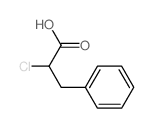 2-氯-3-苯基丙酸 结构式