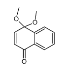 4,4-二甲氧基-1(4H)-萘酮 结构式