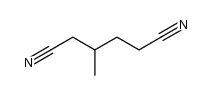 Hexanedinitrile, 3-methyl- 结构式