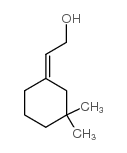 (Z)-3,3-二甲基环亚己基乙醇 结构式