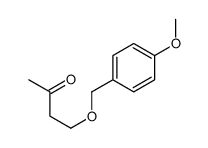 2-Butanone, 4-[(4-methoxyphenyl)methoxy]- 结构式