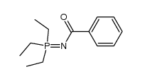 Benzamide, N-(triethylphosphoranylidene)- (8CI,9CI) 结构式