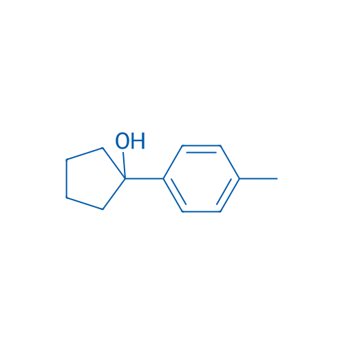 1-(对甲苯基)环戊-1-醇 结构式