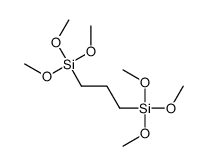 2,8-Dioxa-3,7-disilanonane, 3,3,7,7-tetramethoxy- 结构式