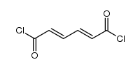 (2E,4E)-2,4-己二烯二酰氯 结构式