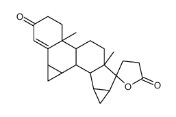 17(R)-屈螺酮 结构式