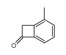 2-甲基双环[4.2.0]辛-1,3,5-三烯-7-酮 结构式