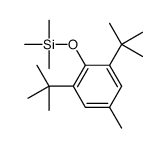 1,3-二叔丁基-5-甲基-2-[(三甲基硅基)氧基]苯 结构式