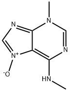 N,3-二甲基-3H-嘌呤-6-胺 7-氧化物 结构式