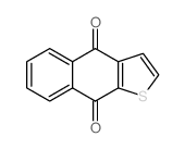 萘并[2,3-b]噻吩-4,9-二酮 结构式