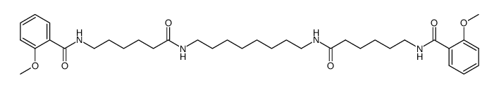 Benzamide, N,N'-[1,8-octanediylbis[imino(6-oxo-6,1-hexanediyl)]]bis[2-methoxy- (9CI) 结构式