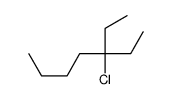 3-氯-3-乙基庚烷 结构式