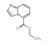 咪唑并[1,2-a]吡啶-5-羧酸乙酯 结构式