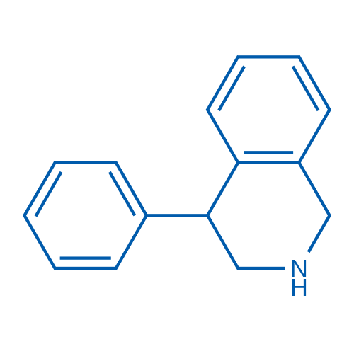 4-苯基-1,2,3,4-四氢异喹啉 结构式