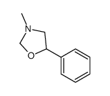 3-甲基-5-苯基恶唑烷 结构式