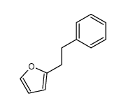 2-(2-苯乙基)呋喃 结构式