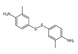 4,4'-二硫代双(2-甲基苯胺) 结构式