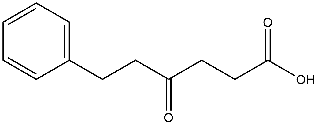 γ-氧代苯己酸 结构式