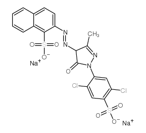 弱酸性嫩黄 E-GNL 结构式