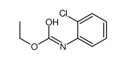 2-氯苯基氨基甲酸乙酯 结构式