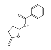 Benzamide, N-(tetrahydro-5-oxo-2-furanyl)- 结构式