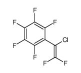 1-(1-氯-2,2-二氟乙烯基)-2,3,4,5,6-五氟苯 结构式