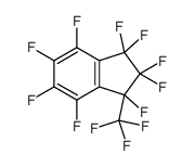 1H-Indene, 1,1,2,2,3,4,5,6,7-nonafluoro-2,3-dihydro-3-(trifluoromethyl)- 结构式