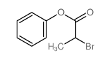 2-溴丙酸苯酯 结构式