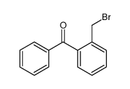 (2-(溴甲基)苯基)(苯基)甲酮 结构式
