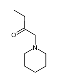2-Butanone, 1-(1-piperidinyl)- 结构式