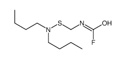 Carbamic fluoride, [(dibutylamino)thio]methyl- (9CI) 结构式