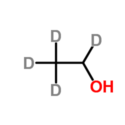 乙醇-D4 结构式
