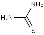 硫脲水溶液 结构式