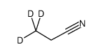 丙腈-3,3,3-D3 结构式
